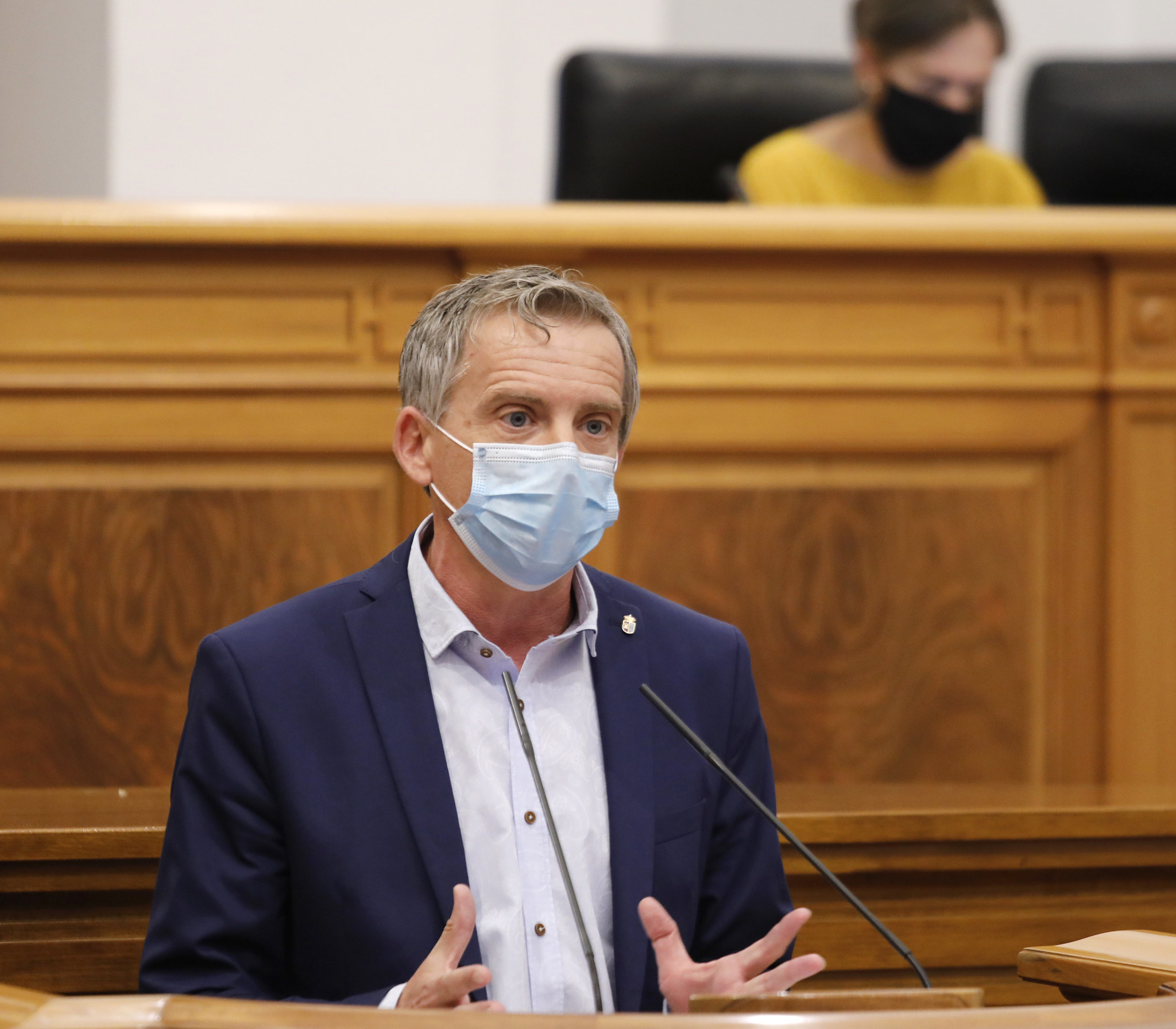 Contreras a Núñez: “Haga un favor a CLM y dígale a Ayuso que contrate más rastreadores y haga más test”