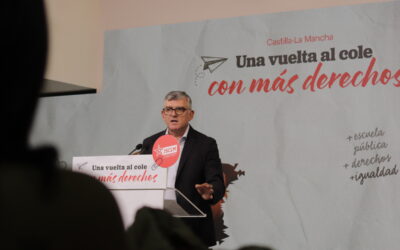 El PSOE destaca las políticas de Page en el arranque del curso escolar: “Está siendo la legislatura de la educación en CLM”