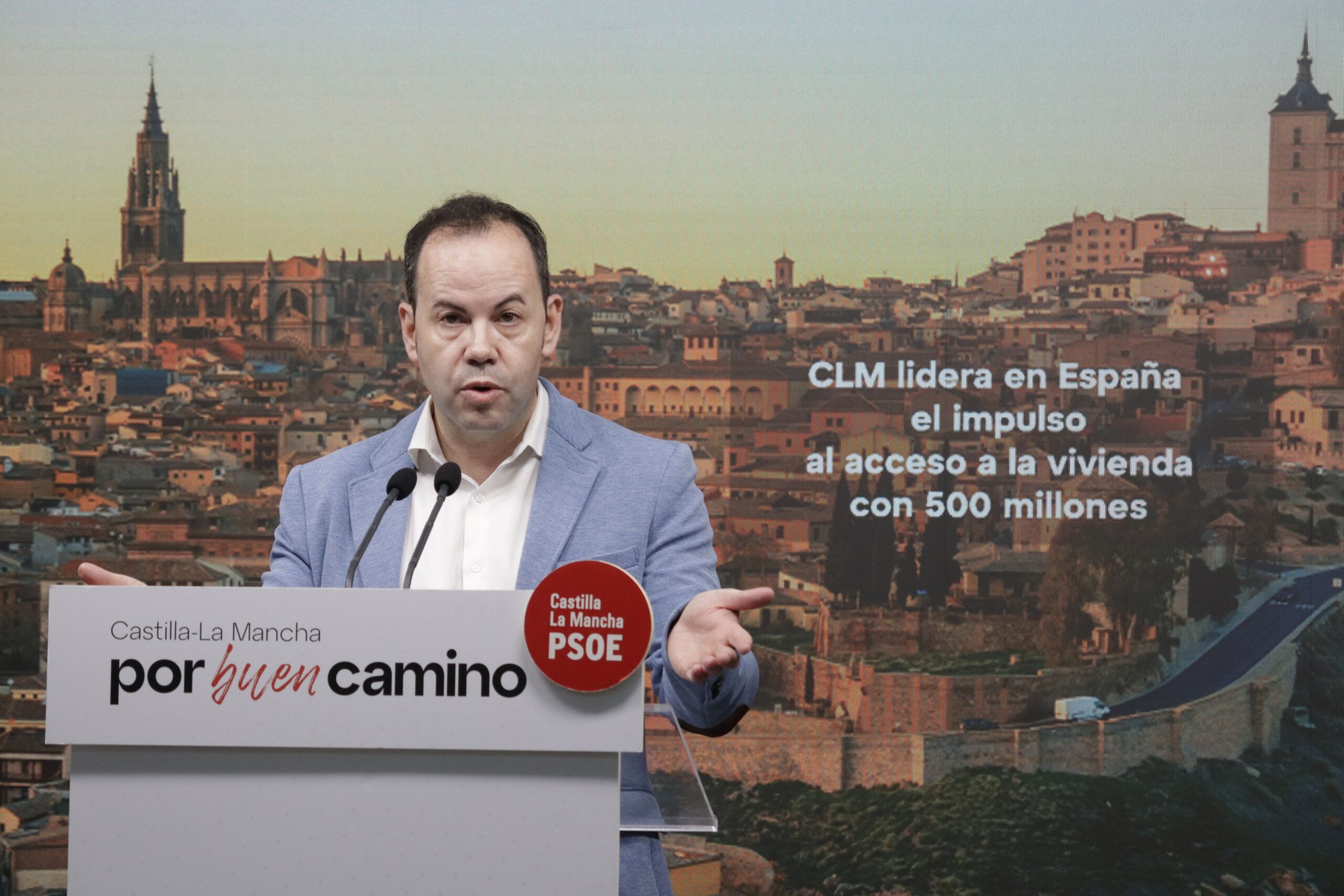 El PSOE critica el silencio de Núñez por el uso de fondos públicos en un acto del PP en Ciudad Real: “Se les acumulan los casos sin explicar”