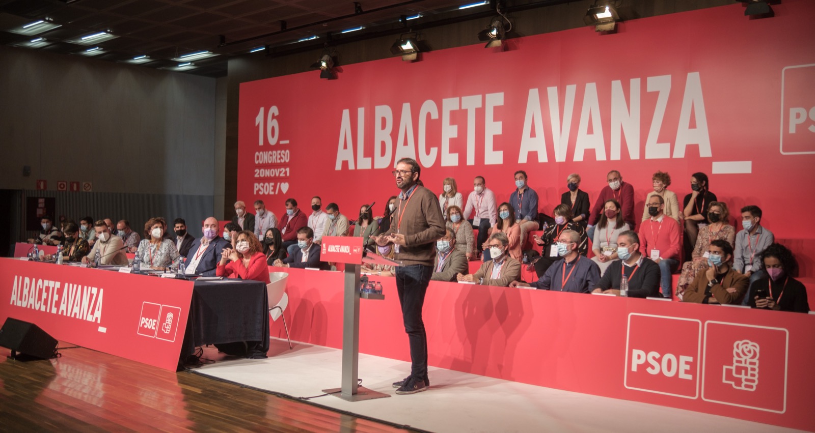Gutiérrez: ”El PSOE es el partido del progreso y Castilla-La Mancha y España solo avanzan cuando gobierna el Partido Socialista”