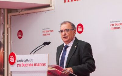 Mora sostiene que un plan hidrológico nacional “no puede pivotar sobre el Tajo” y pide a Núñez “comprometerse con el agua para CLM”