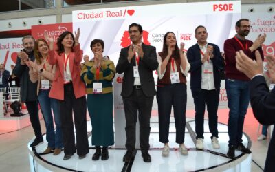 José Manuel Caballero revalida la Secretaría General del PSOE con el compromiso de trabajar por mejorar la vida de los hombres y mujeres de Ciudad Real