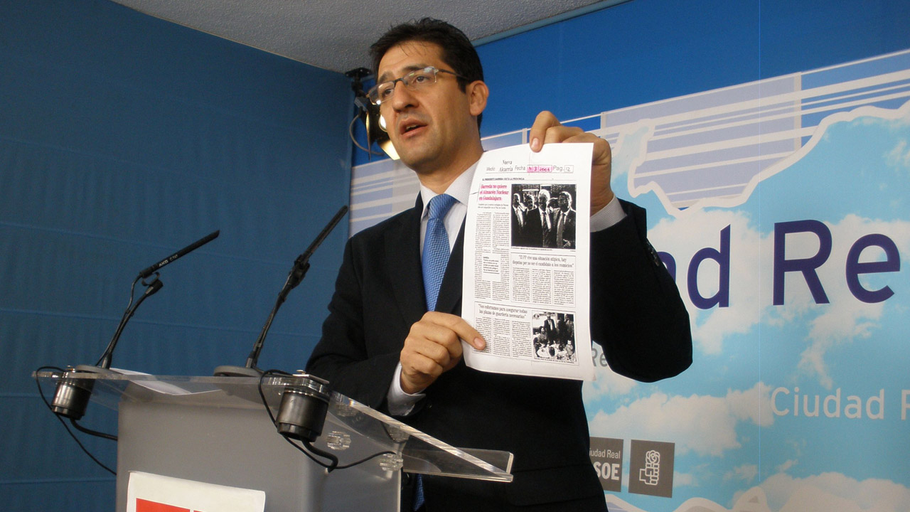 Caballero: “Ayer se consumó la gran traición de Cospedal a Castilla-La Mancha”