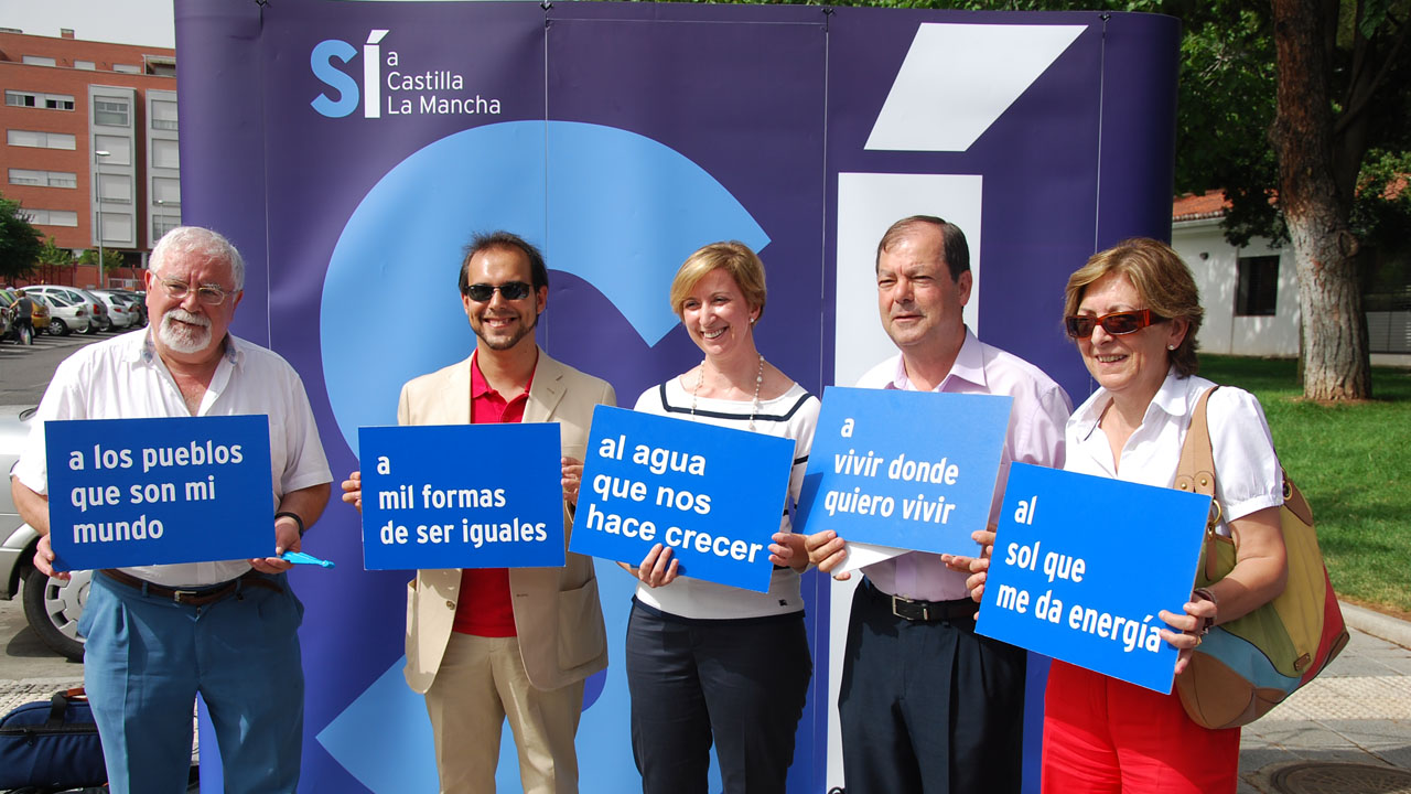 El PSOE divulga los compromisos de Barreda con los ciudadanos en la campaña “SÍ a Castilla-La Mancha”