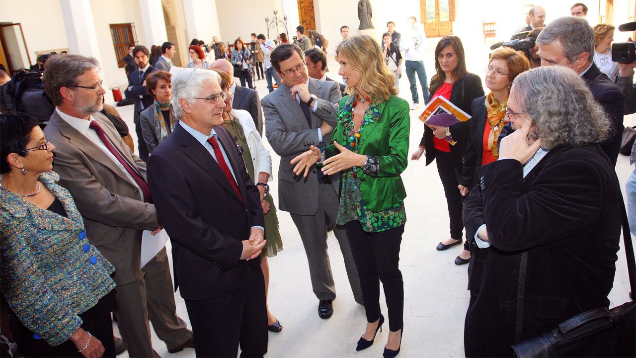 La ministra Garmendia destaca la apuesta de C-LM por un modelo de economía del conocimiento