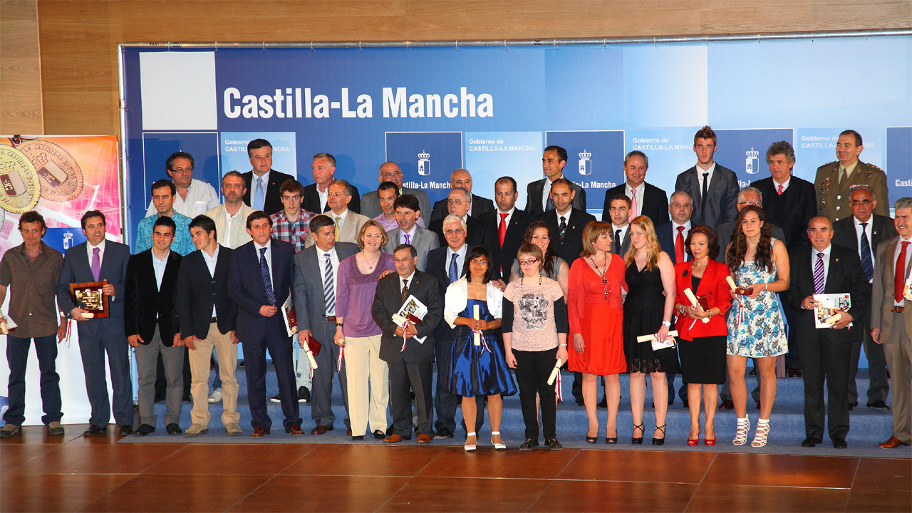 Los galardonados reconocen la apuesta del Gobierno de C-LM por el fomento del deporte y el juego limpio