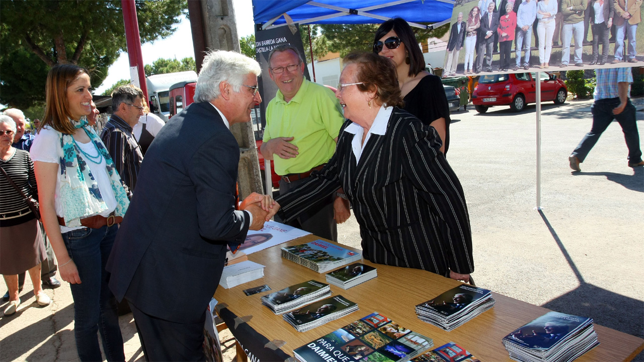 Maestre: «Barreda viene aquí como siempre ha venido, para estar cerca de la realidad de Daimiel y de la realidad de C-LM»