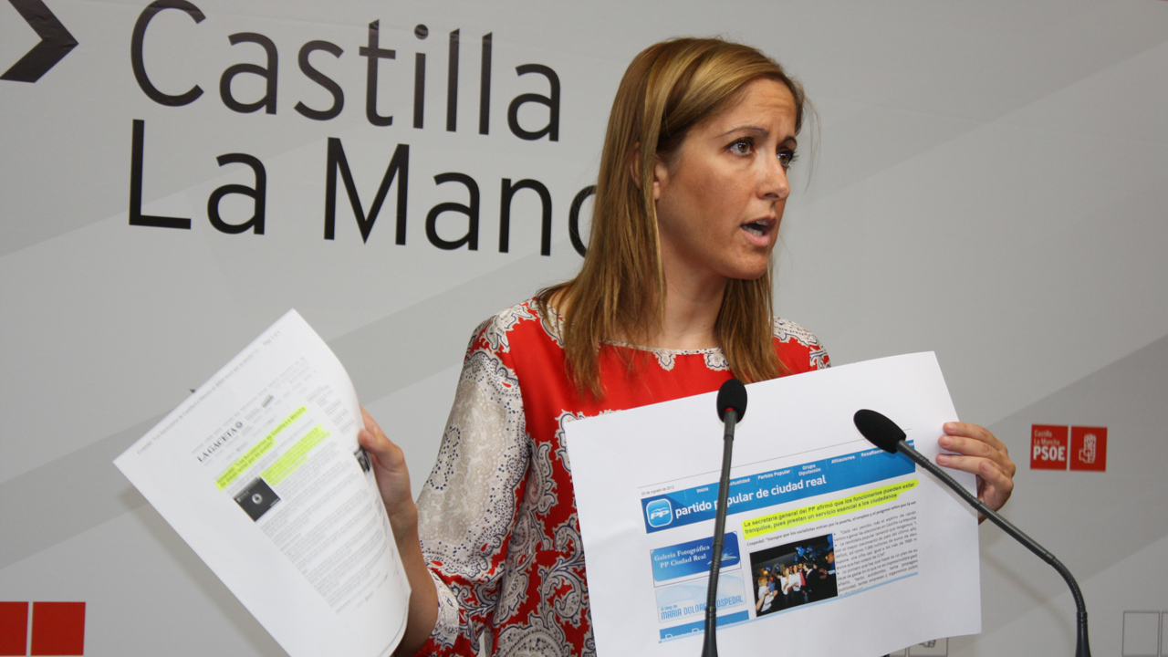 Maestre: “Hoy, cuando se despiden a cientos,  los empleados públicos estarán recordando cuando Cospedal decía que con ella y el PP podían estar tranquilos”