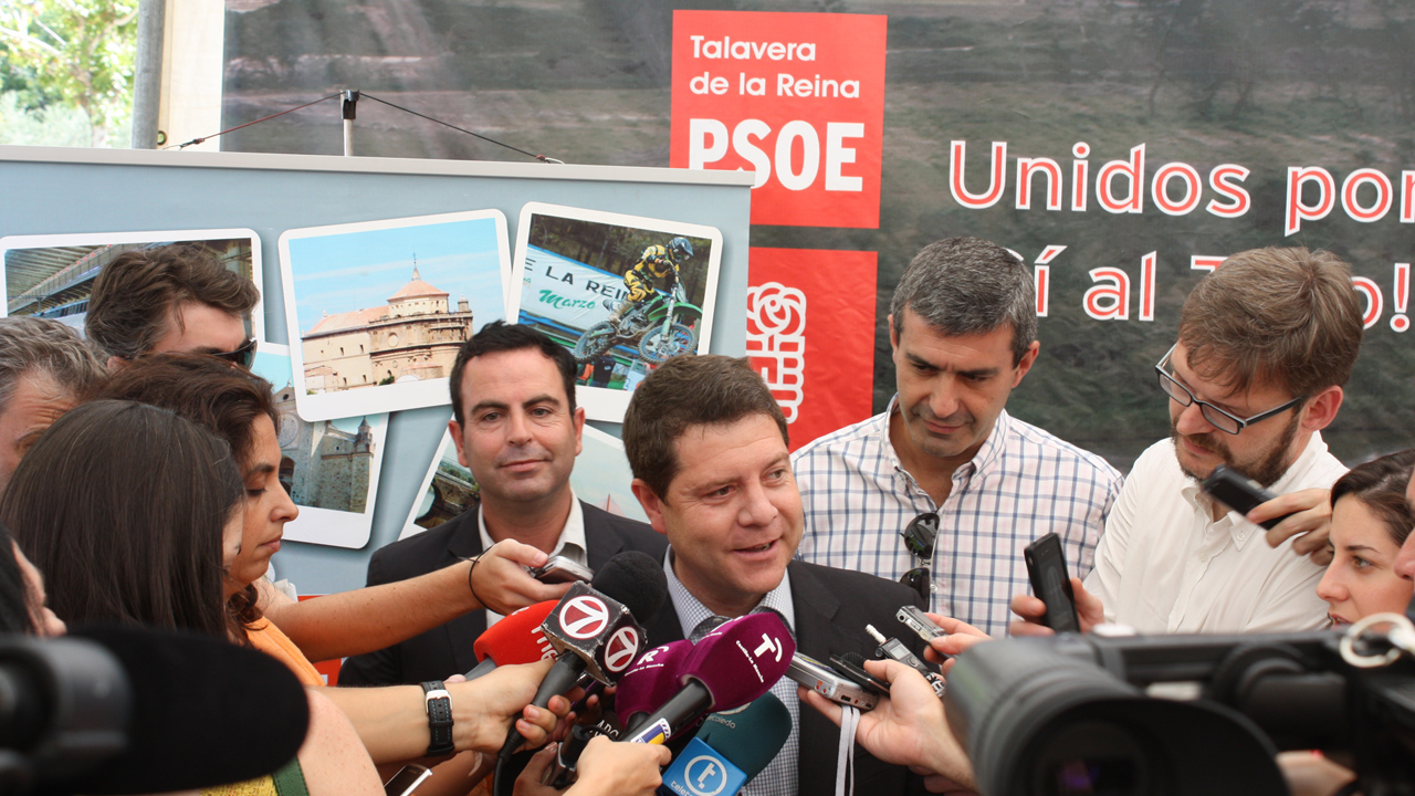 García-Page: ”El mínimo que estamos dispuestos a negociar sobre el Tajo es el que dice el último informe técnico de la CHT”