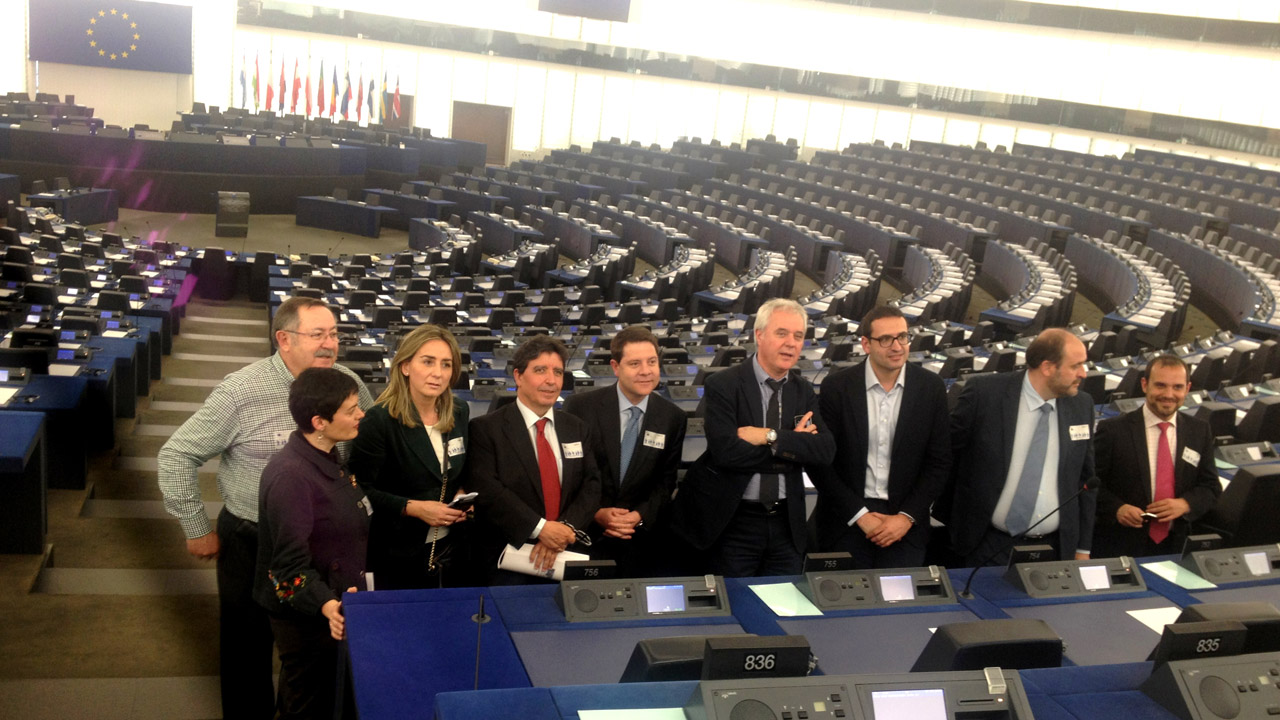 García-Page: ”Mucho del futuro de Castilla-La Mancha en agricultura, empleo, infraestructuras y agua se juega aquí en Europa”