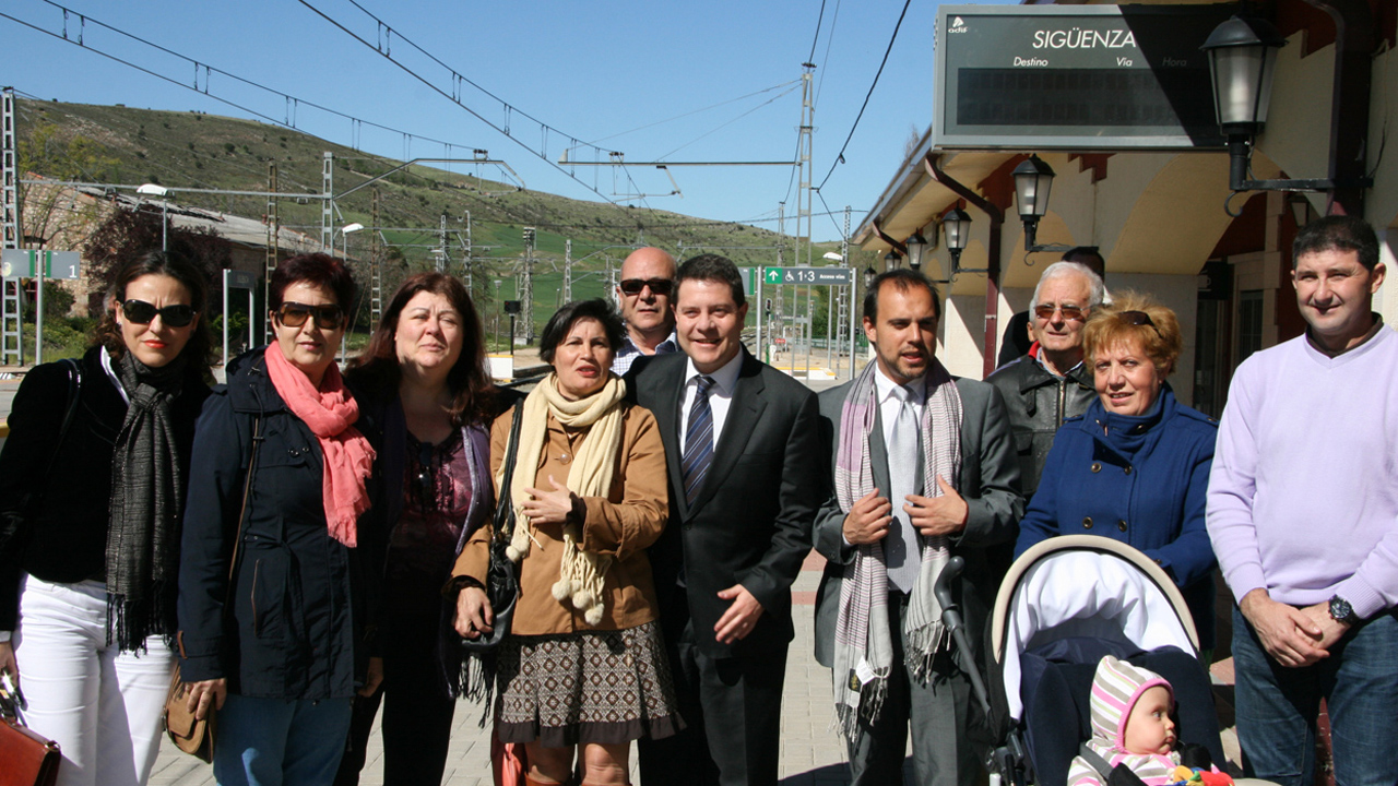 “Peor que Rajoy quiera quitar el tren de Sigüenza, es que Cospedal esté de acuerdo”