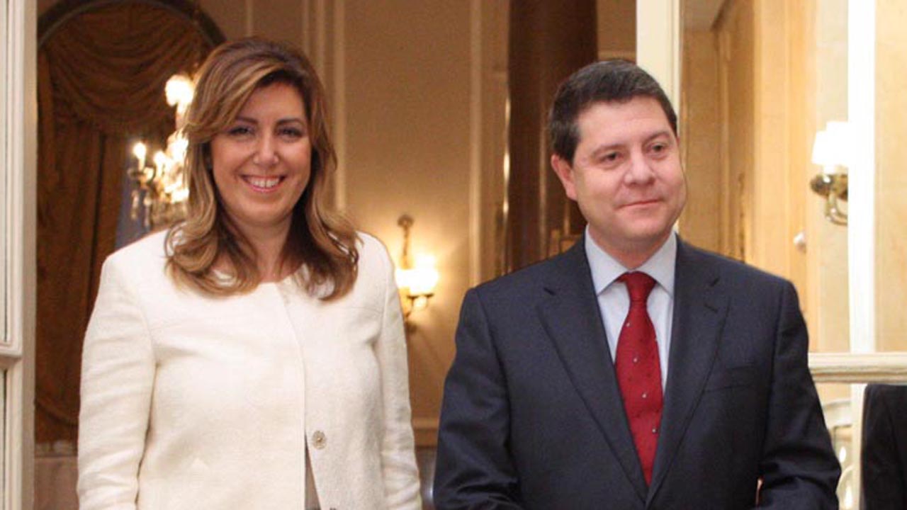 Susana Díaz reivindica a García-Page como un político «honrado y apasionado»