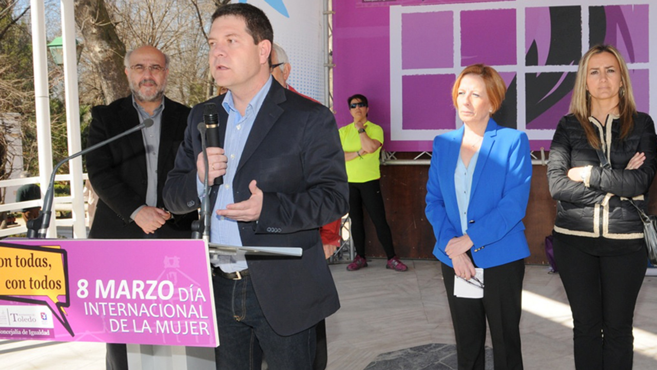 García-Page: “Hay que seguir corriendo, luchando, para conseguir la igualdad en todos los sentidos”