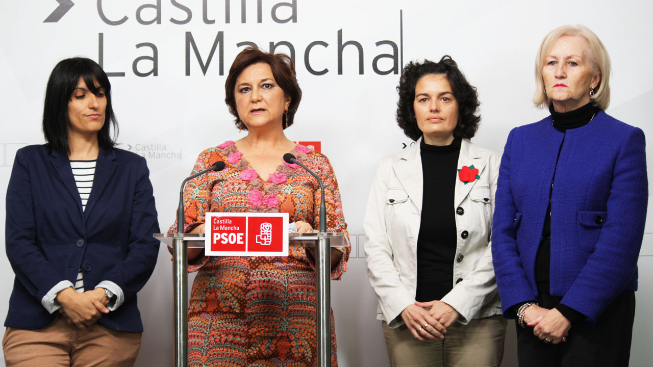 El PSOE exige un pronunciamiento de Cospedal sobre el aborto y la dimisión de Tirado por impedir debatir este asunto en las Cortes de C-LM