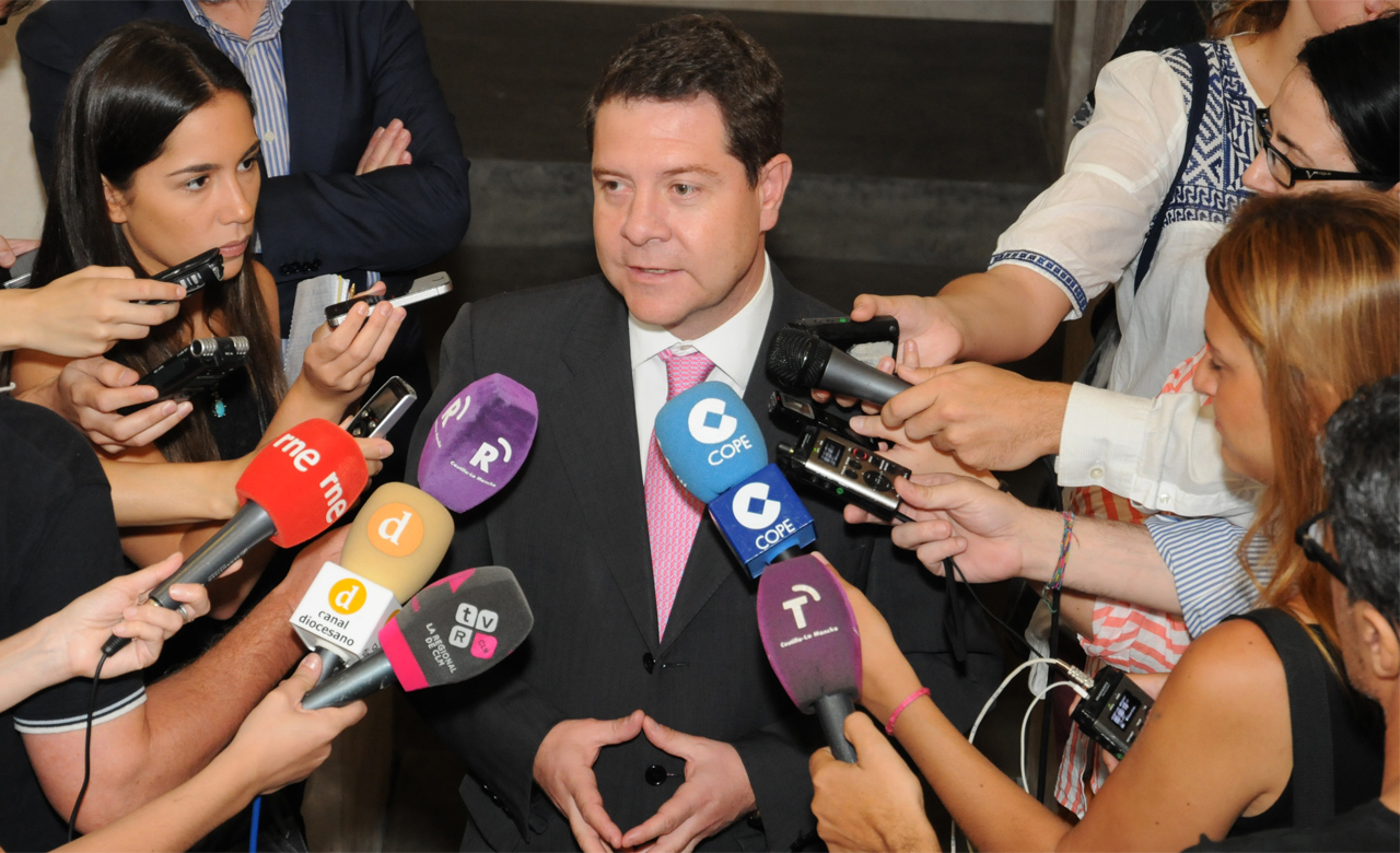 García-Page:”Ya está tardando Cospedal en enseñar las propuestas que ha elevado al documento de Montoro con 250 nuevos recortes”