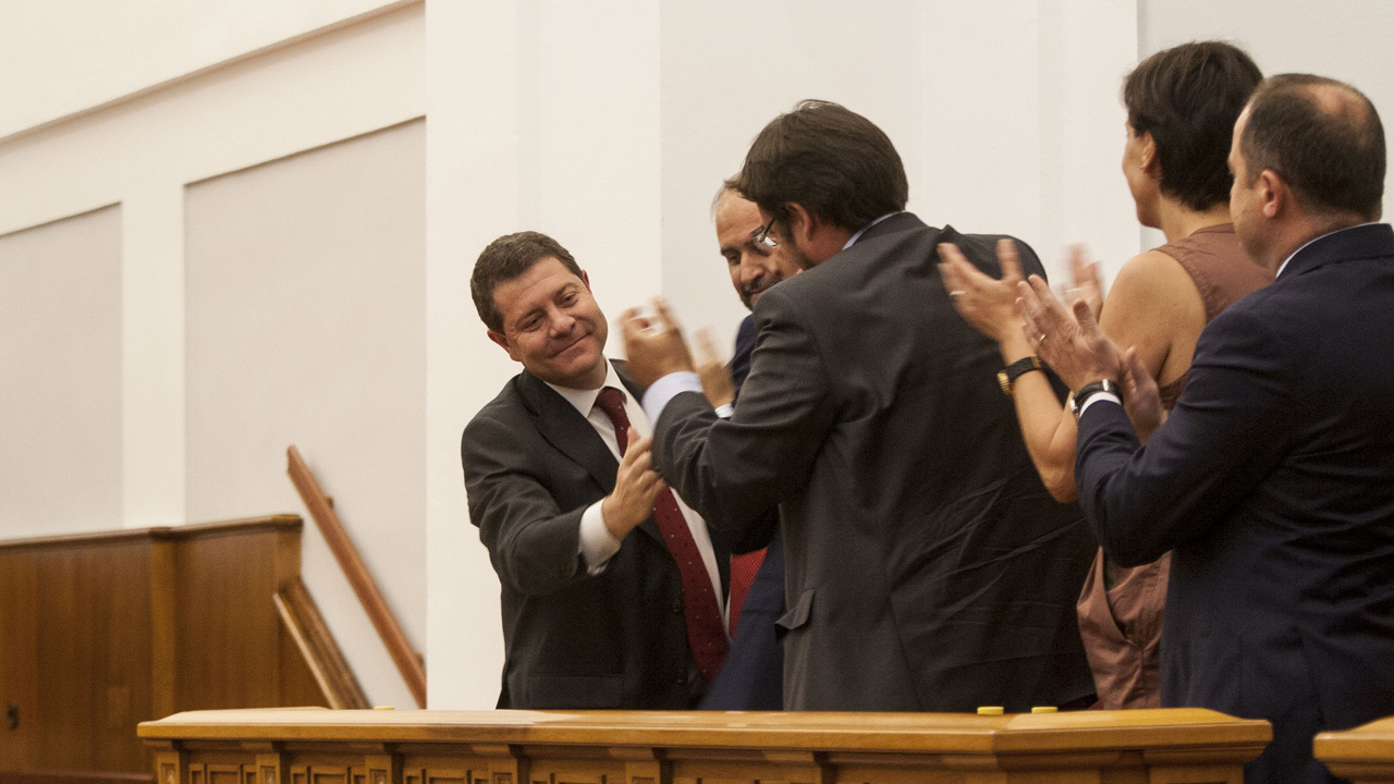 Emiliano García-Page, investido presidente de Castilla-La Mancha