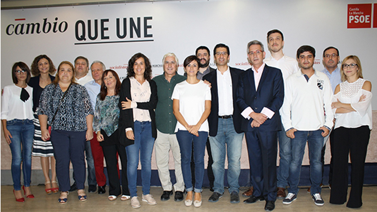 El PSOE de la provincia de Ciudad Real apuesta por unidad, experiencia y esperanzaen sus candidaturas al Congreso y al Senado