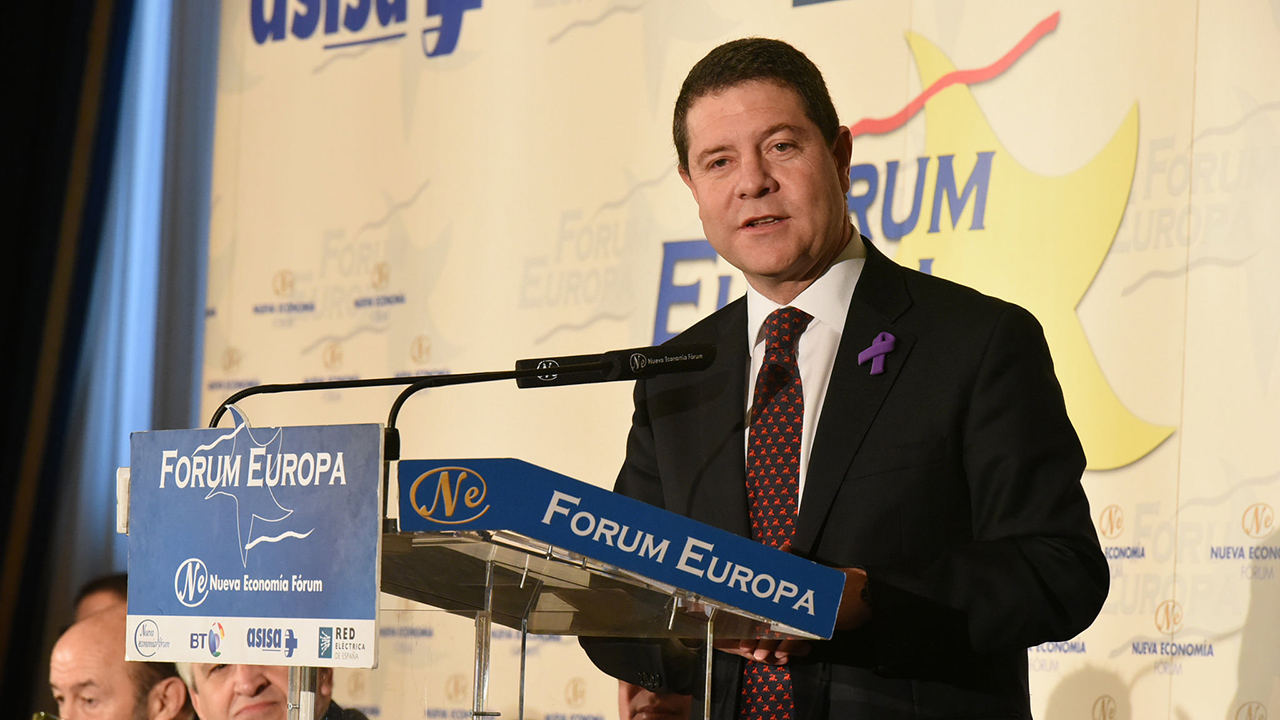 El presidente García-Page advierte que la recuperación económica puede esconder una quiebra social y territorial